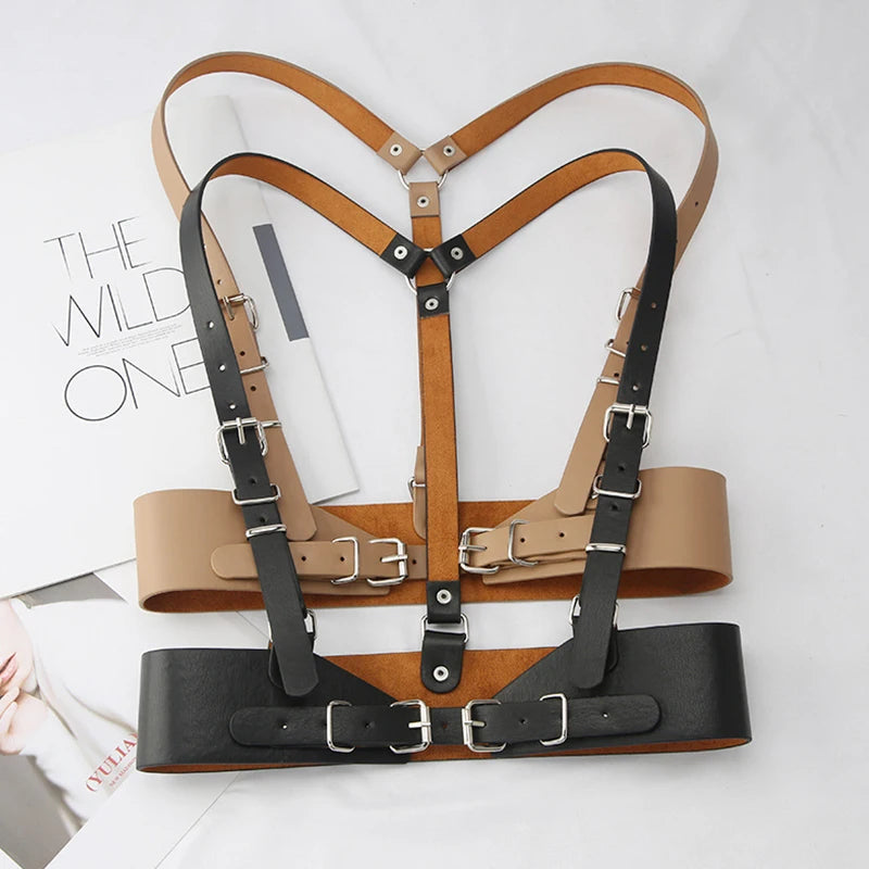 Minimalistyczny harness na klatkę piersiową